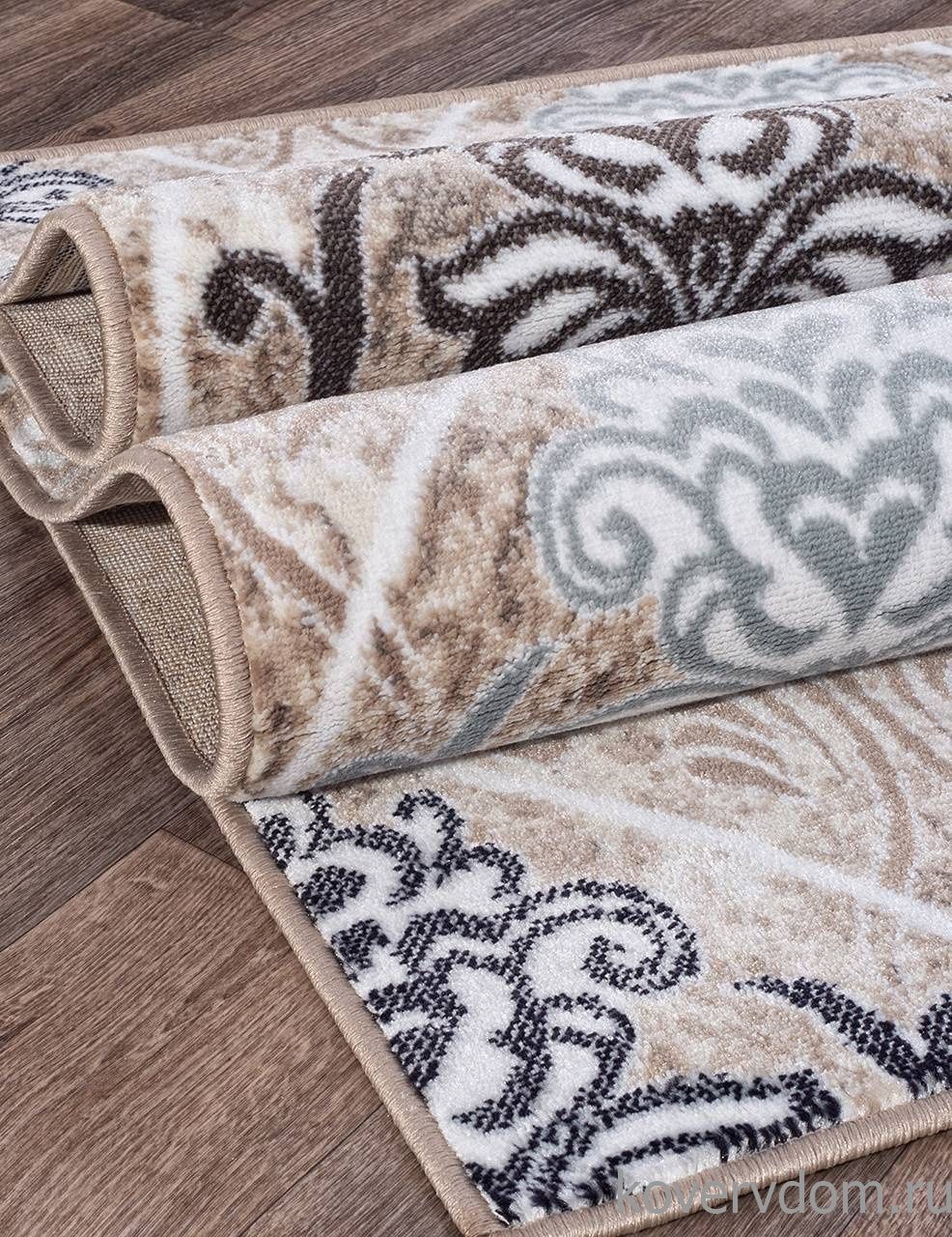 Ковер VALENCIA DELUXE D310 CREAM-BROWN Ковер VALENCIA DELUXE D310 CREAM-BROWN