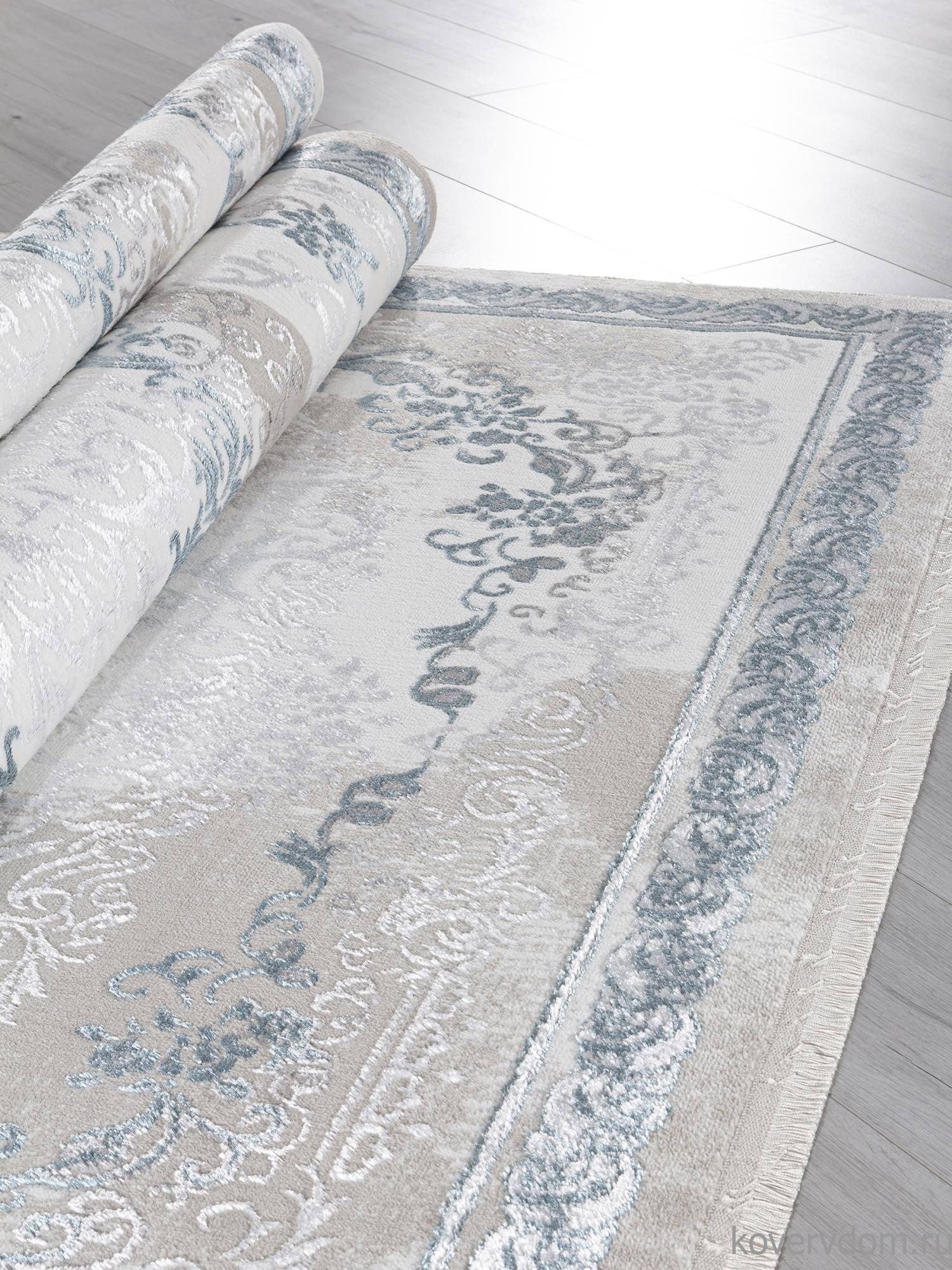 Ковер EFSAN L278A CREAM SHRINK / BLUE FDY