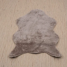 Пушистый ковер из Турции из искусственного меха Chic 1000A BROWN_3000 шкура