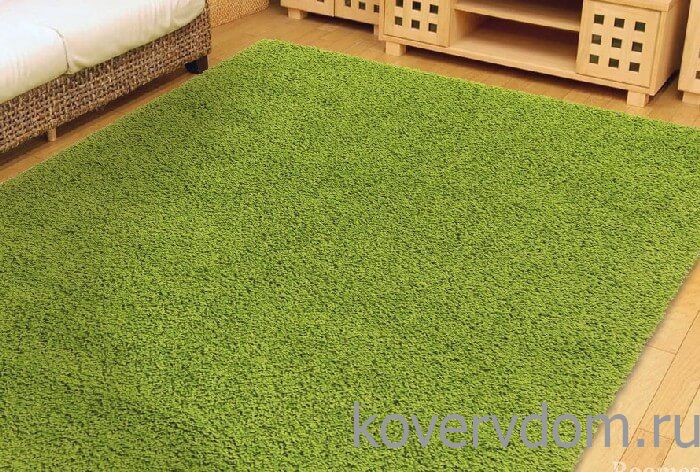 Ковер Шегги акрил В 23 салат.