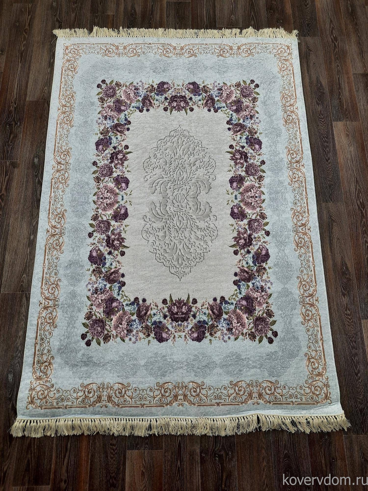 Ковер с цветами Decovilla 22009.101 CESME Розовый Ковер с цветами Decovilla 22009.101 CESME Розовый