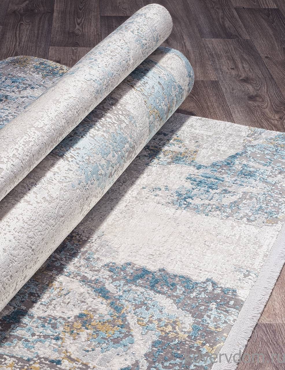 Ковер OLIMPOS M456B CREAM / BLUE Ковер OLIMPOS M456B CREAM / BLUE