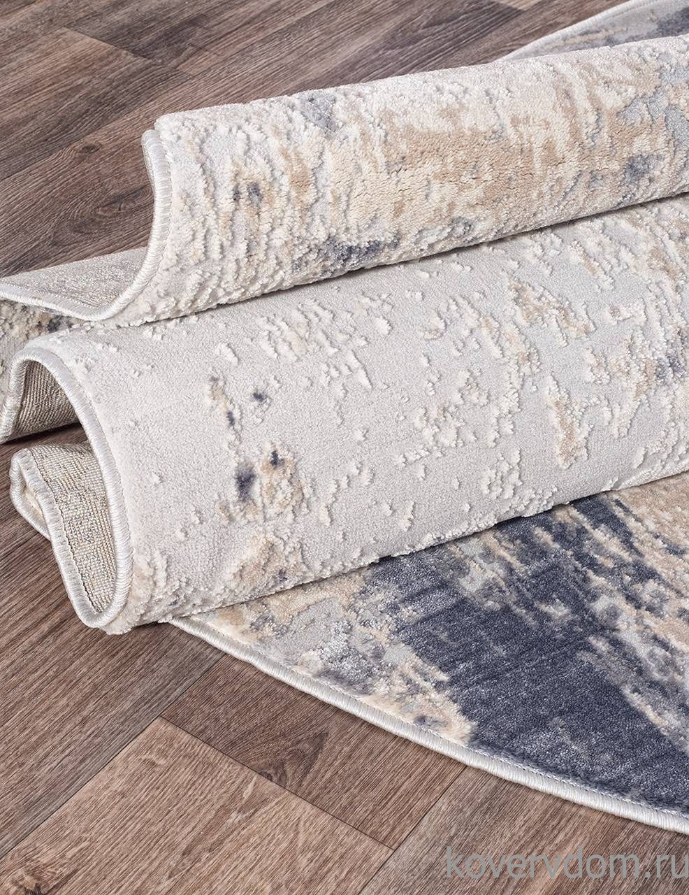 Ковер TOKIO 15456A BEIGE / GREY Овал
