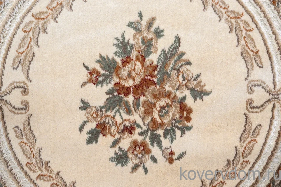 Рельефный ковер из вискозы GENOVA 38028 6262 60 КРУГ