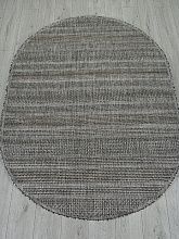 Круглый ковер KAIR S157 DARK GRAY Овал