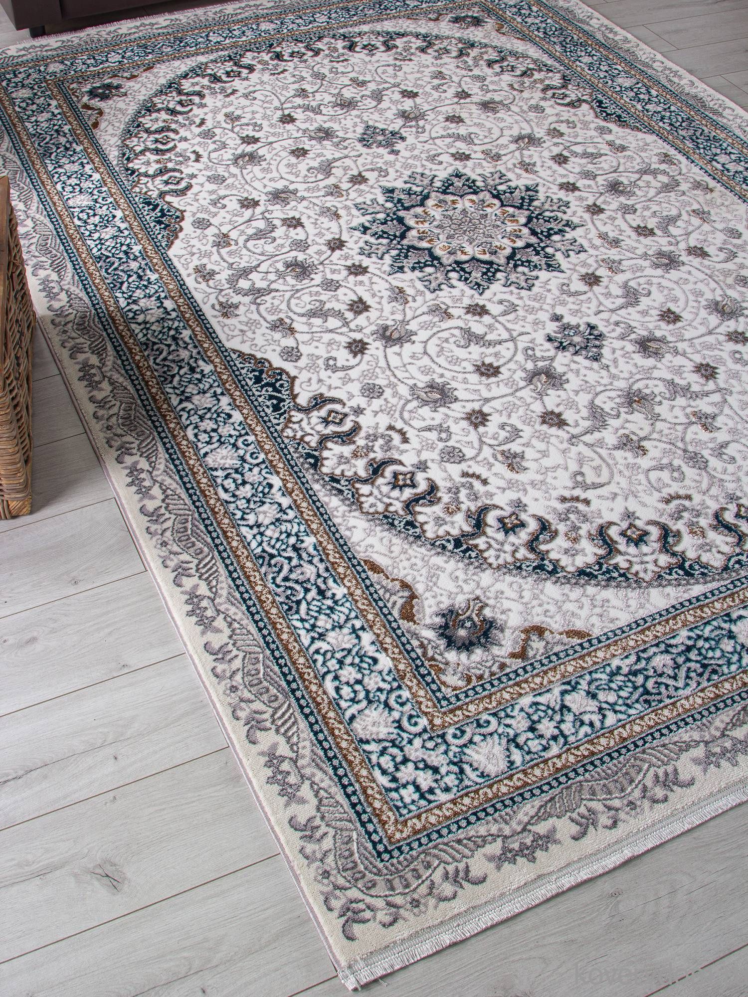 Ковер HALIF F639 GREEN-BLUE