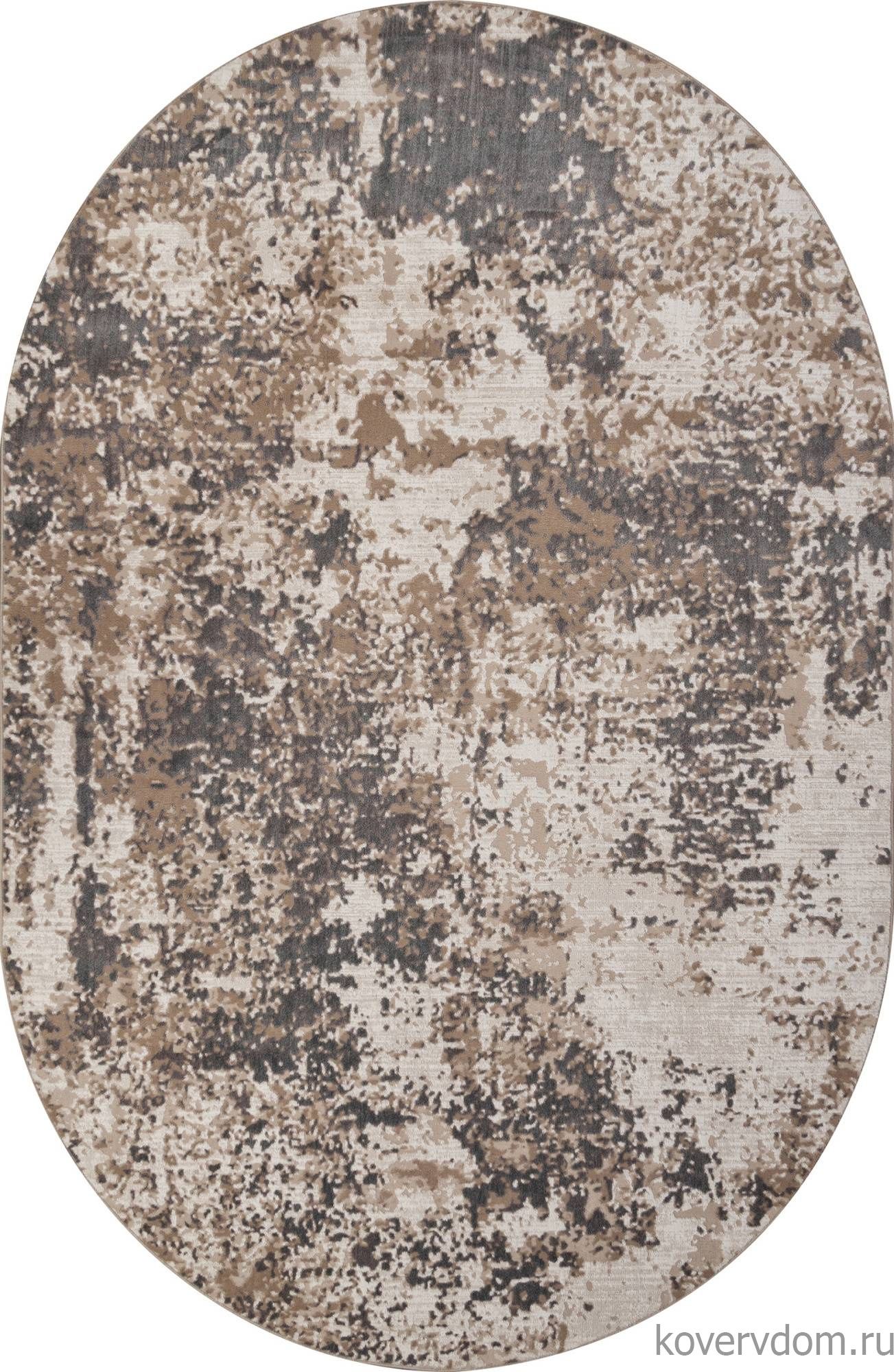 Ковер SIESTA M028A CREAM / GRAY Овал Ковер SIESTA M028A CREAM / GRAY Овал