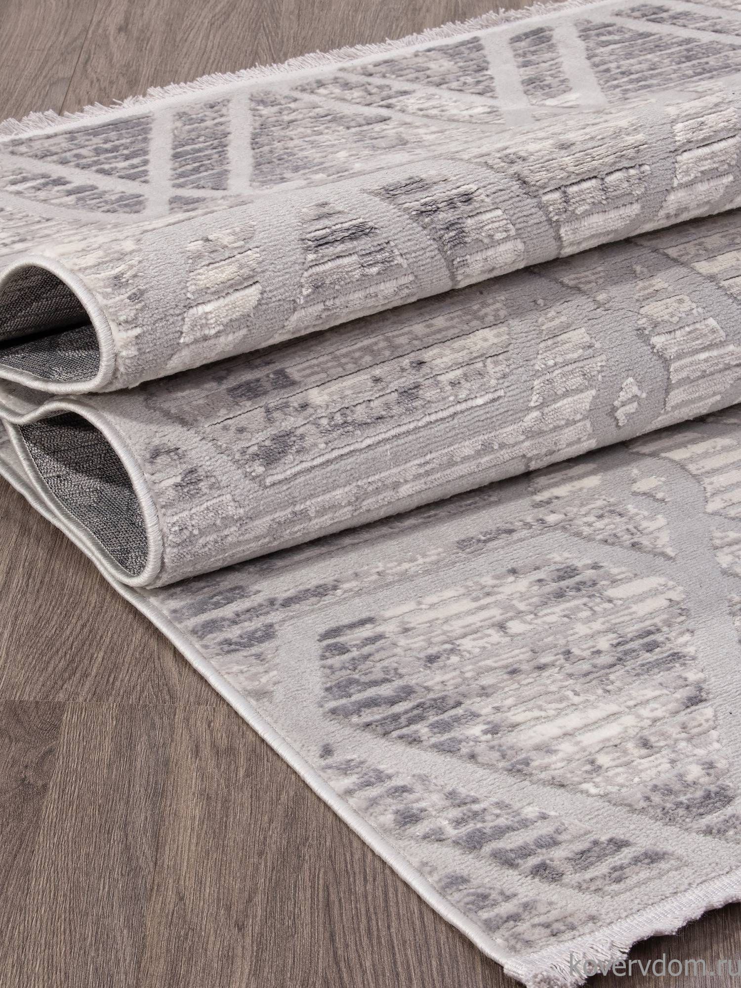 Ковер ALANYA 22366A GREY SHR / L.GREY Ковер ALANYA 22366A GREY SHR / L.GREY