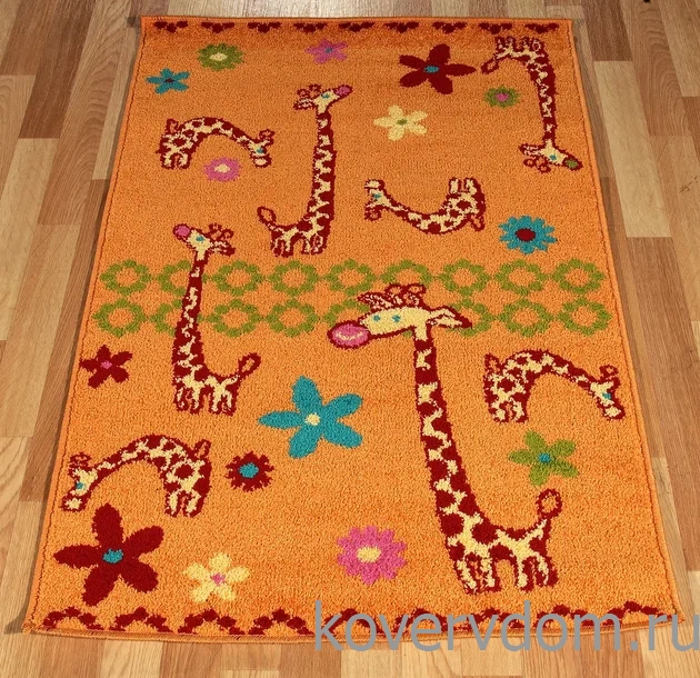 Ковер детский FUNKY Giraffe a apricot