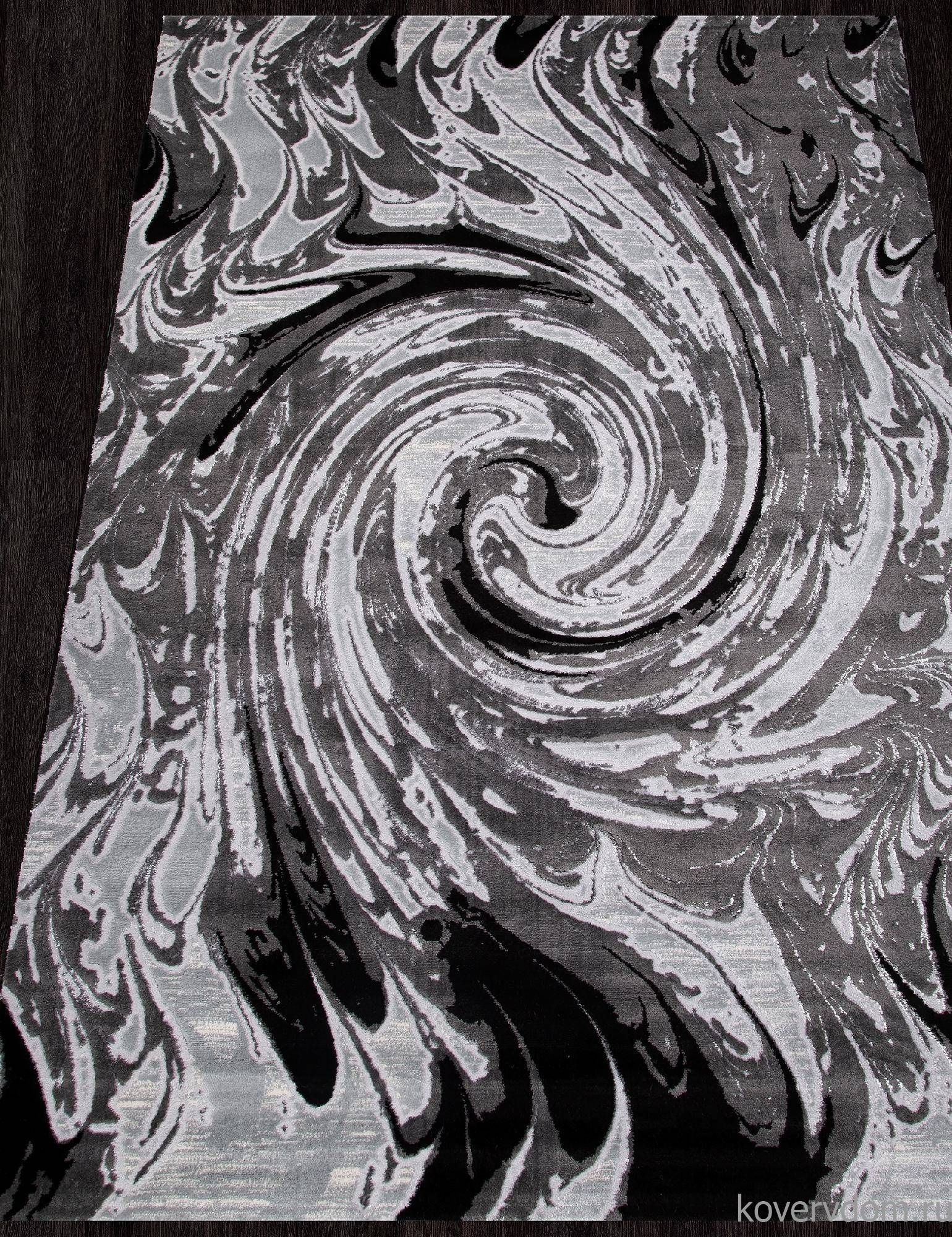 Ковер Valentino Y503A LIGHT GREY SHIRINK / BLACK Ковер Valentino Y503A LIGHT GREY SHIRINK / BLACK