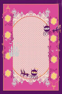 Ковер детский FUNKY-A ANA pink 