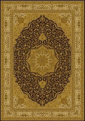 Ковер из вискозы  Comtesse 02M043  coffe gold