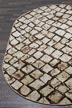 Ковер SUNRISE 2 D455 BEIGE Овал