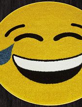 Круглый ковер желтый SMILE NC12 YELLOW Круг