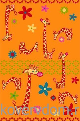 Ковер детский FUNKY Giraffe a apricot