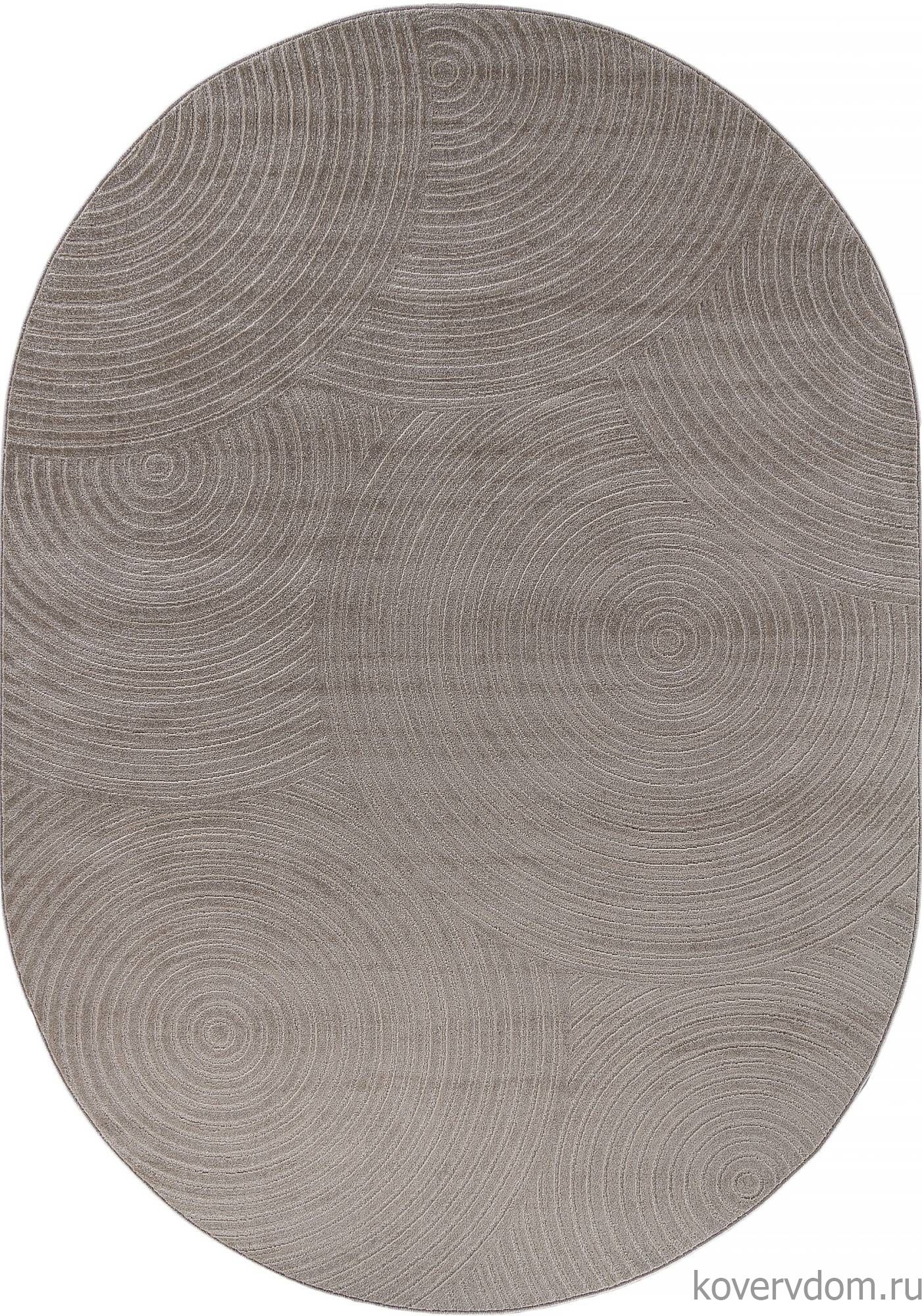 Ковер DIOS F410 LIGHT BEIGE Овал