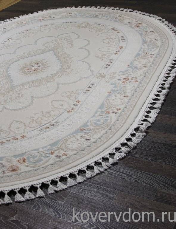 Ковер HUNKAR 07928T BLUE / BLUE Овал