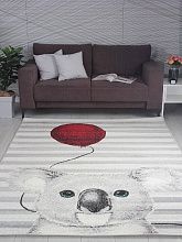 Ковер красный ORION D869 GRAY