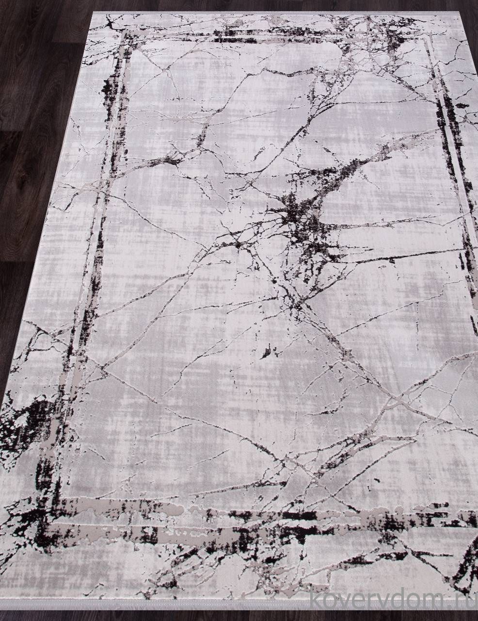 Ковер ROXANNE 17103 L.GREY / D.GREY Ковер ROXANNE 17103 L.GREY / D.GREY