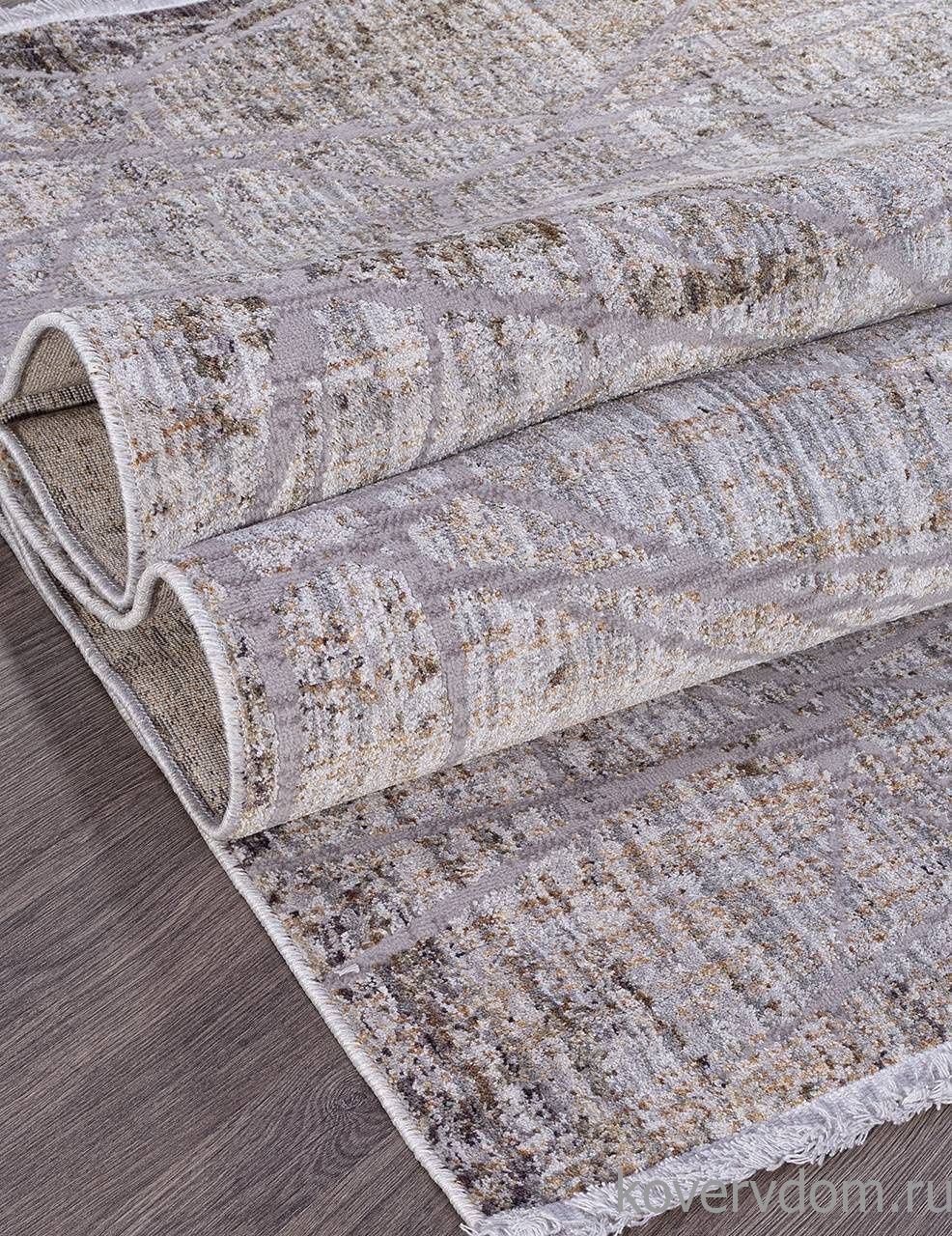 Ковер из полиэстера Сиэтл 03880A ACIK GRI / ORTA GRI