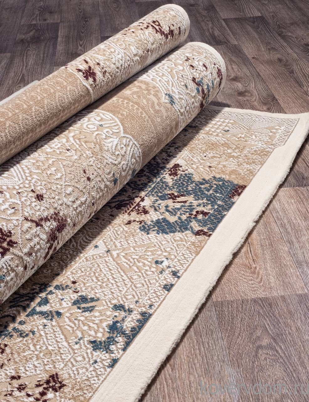 Ковер QUANTUM 03010B BROWN / BROWN Ковер QUANTUM 03010B BROWN / BROWN