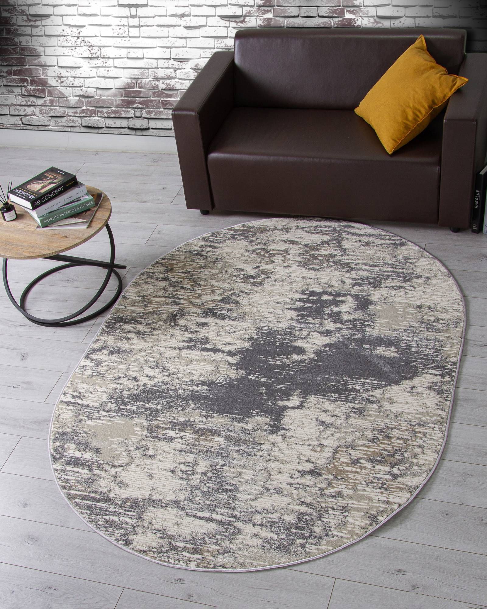 Ковер ATLANTIS D734 BEIGE Овал Ковер ATLANTIS D734 BEIGE Овал