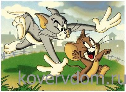 Детский ковер Мультики 40813. Том и Джерри Детский ковер Мультики 40813. Том и Джерри